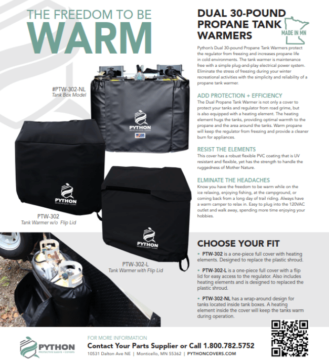 PC-1409 Propane Tank Warmer