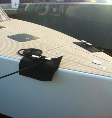 Boat with custom wrap