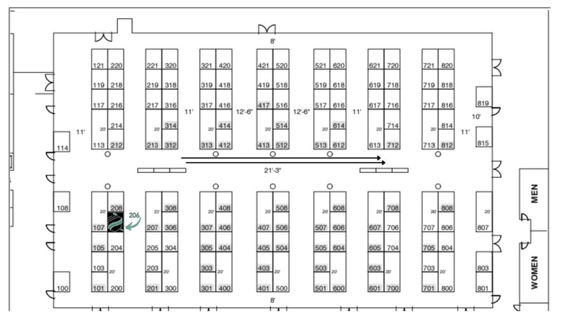 Booth Location