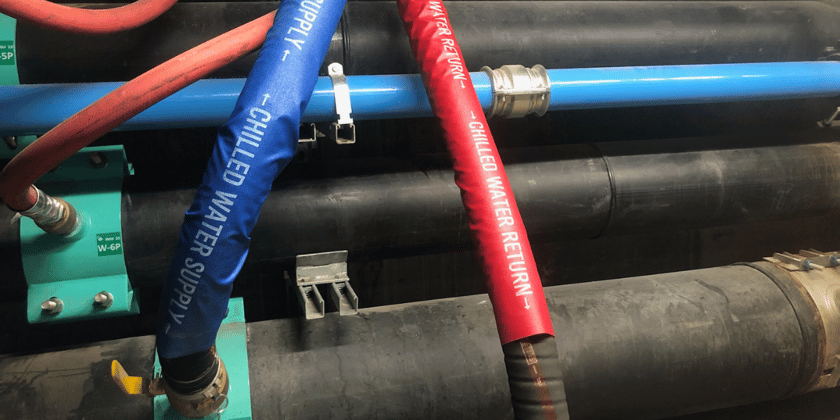 Custom color hose sleeves