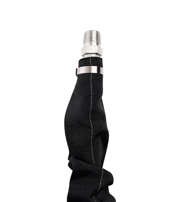 Diamondback line of sight hydraulic hose sleeve