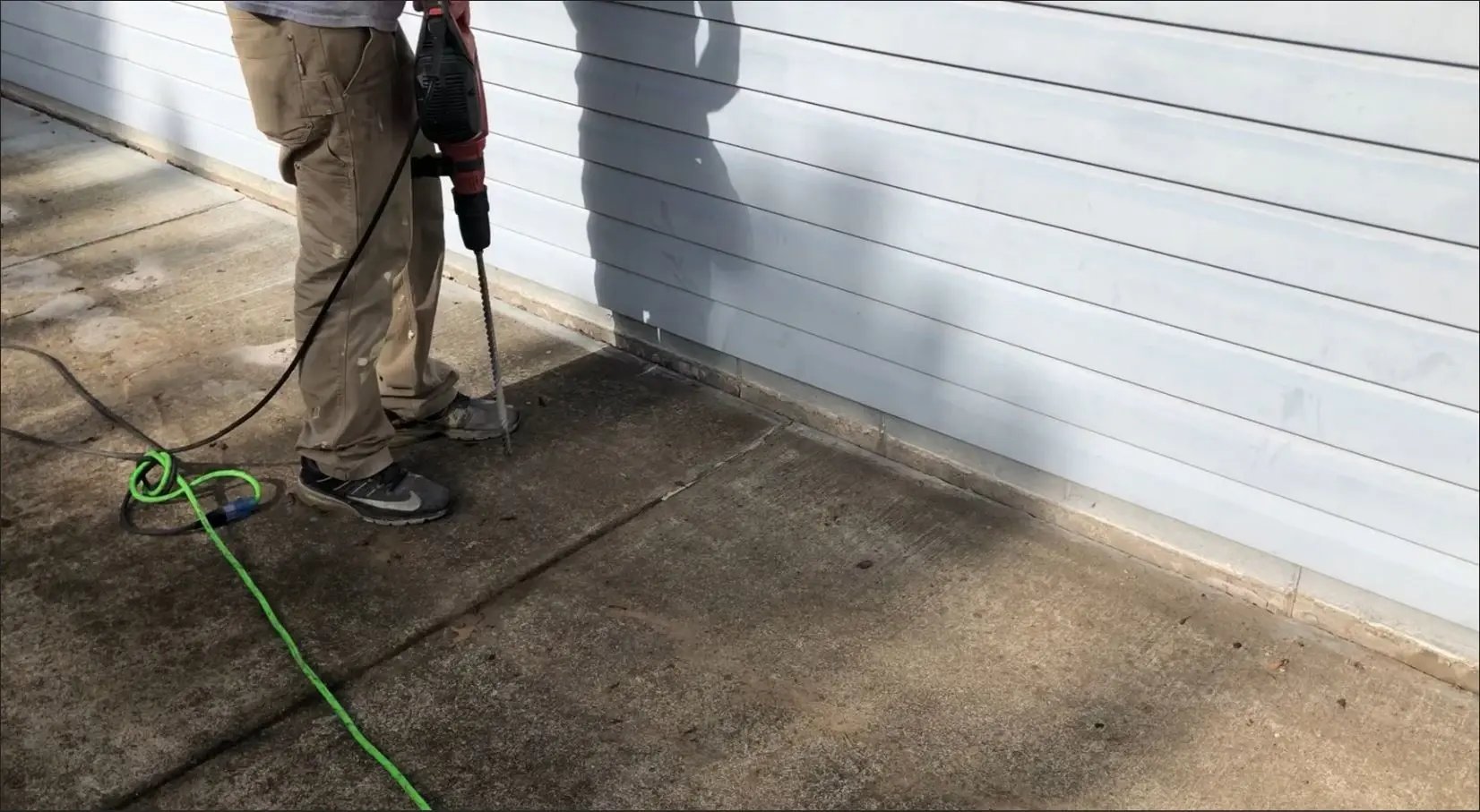 Hose Sleeve Used in Concrete Raising
