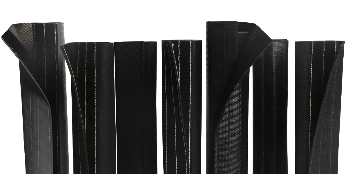 Wrap sleeves for hoses and cables