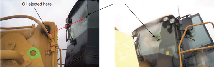 Hydraulic Fluid Glass
