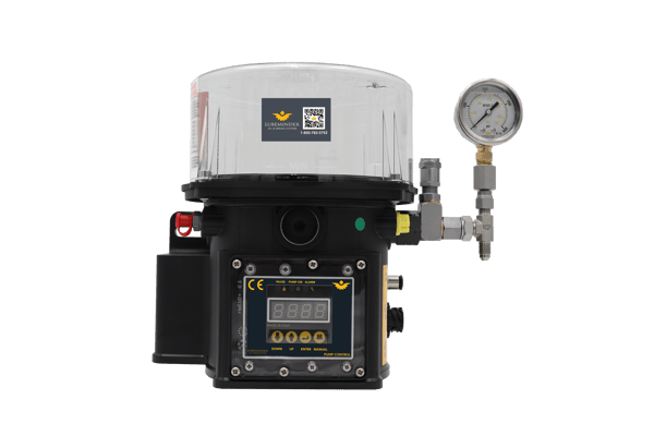 LubeMinder Electric Grease Pump_4lb_2KG with new pump sticker