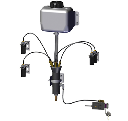 LubeMinder Pneumatic Automatic Oiler Universal 8