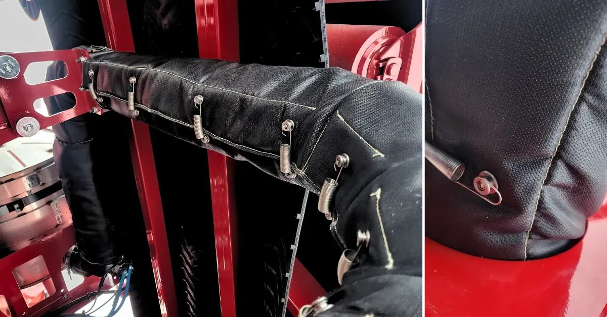 Muffler Cover on Rotochopper