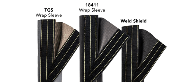 Python Hose Wraps for Heat & Fire Protection