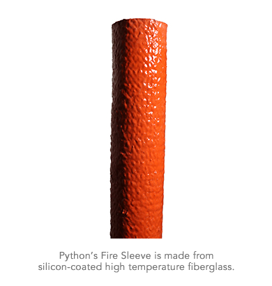 Pythons Fire Sleeve heat resistant sleeve