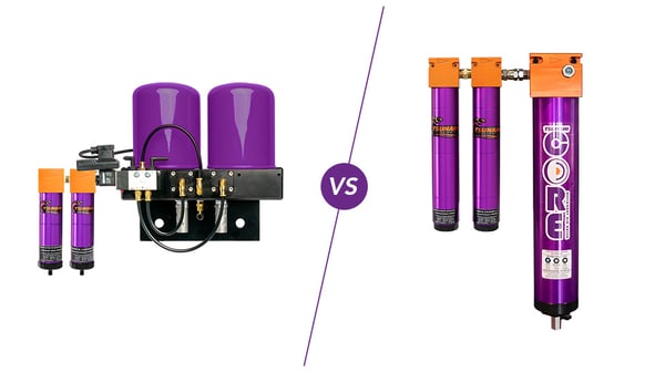 Regenerative dryers verses desiccant pots