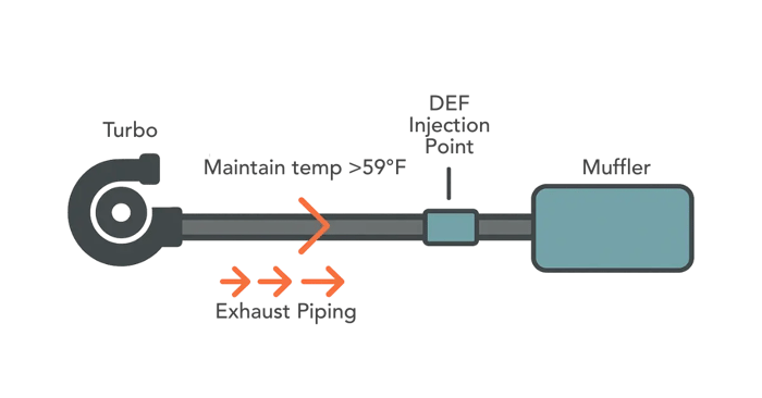 Rotochopper DEF tank muffler diagram-1