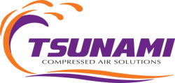 Tsunami Compressed Air Solutions LOGO PANTONE