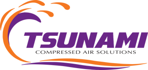 Tsunami Compressed Air Solutions LOGO PANTONE