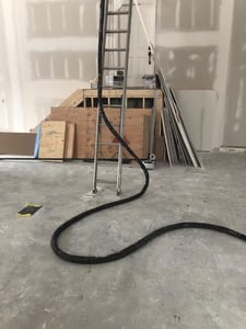 Spray Foam Hose Wrap Application Spray Foam Hose Wrap Application