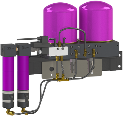 Tsunami Compressed Air Solutions Pure 1,3,5 Dryer with Moisture Minder filter Drain_WEB