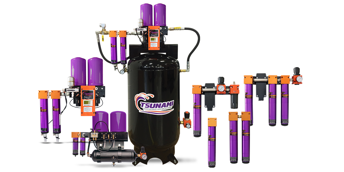 Air Compressor Dryers and Filters_Tsunami Compressed Air Solutions
