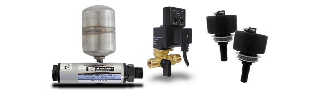Where to put filters, dryers, drains mm