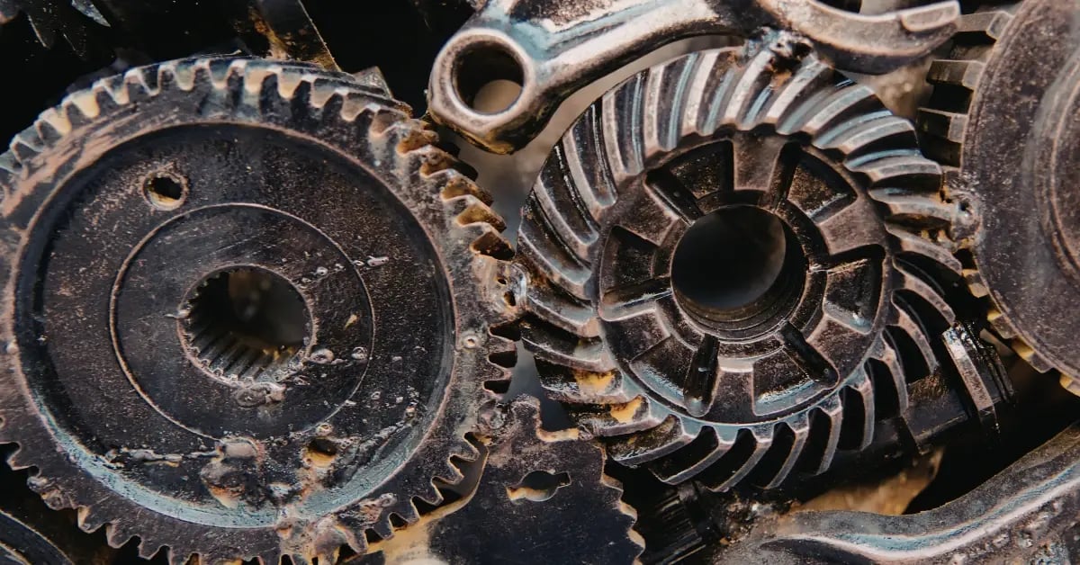 Worn Out Grease Components