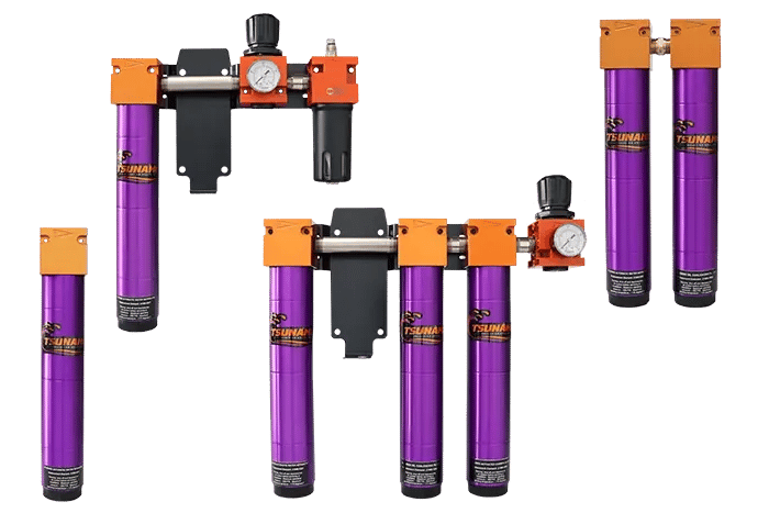 compressed air filter group