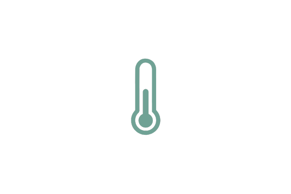 no temperature fluctuation