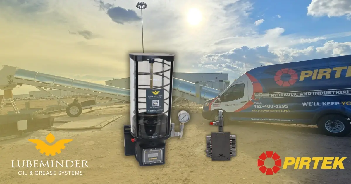 Case Study | Pirtek Installs Electric Grease System on a Gravel Conveyor