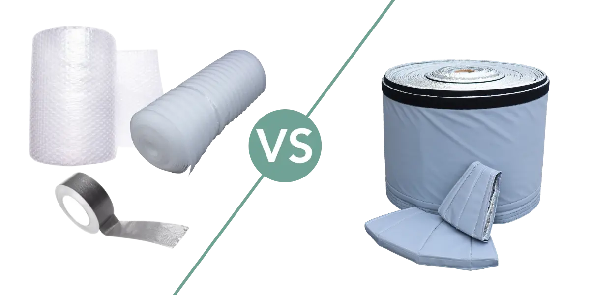 How to Insulate Concrete Boom Pipes | Better than DIY