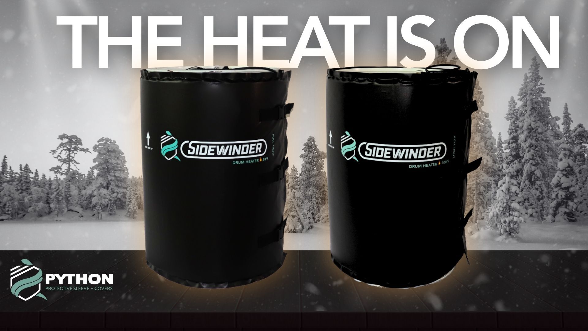 Sidewinder Fixed Temp Drum Heater Overview