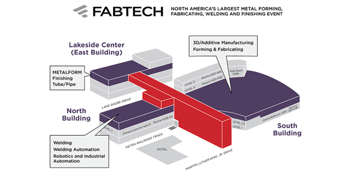 General Fabtech Map General Fabtech Map