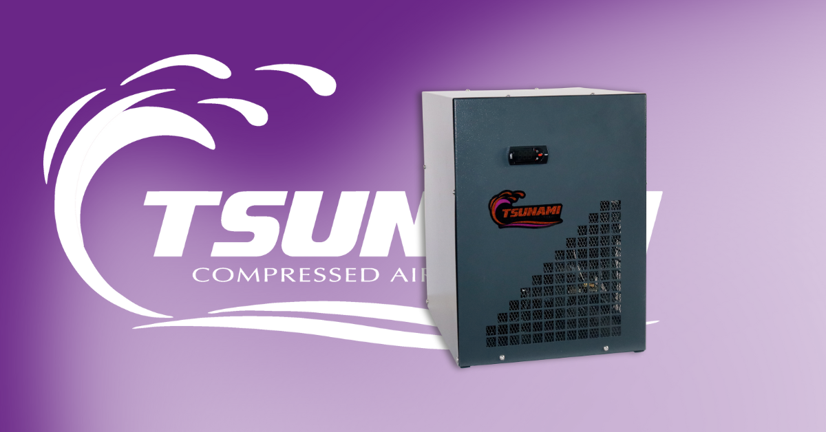 Why Tsunami's Refrigerated Compressed Air Dryer is a Shop Essential