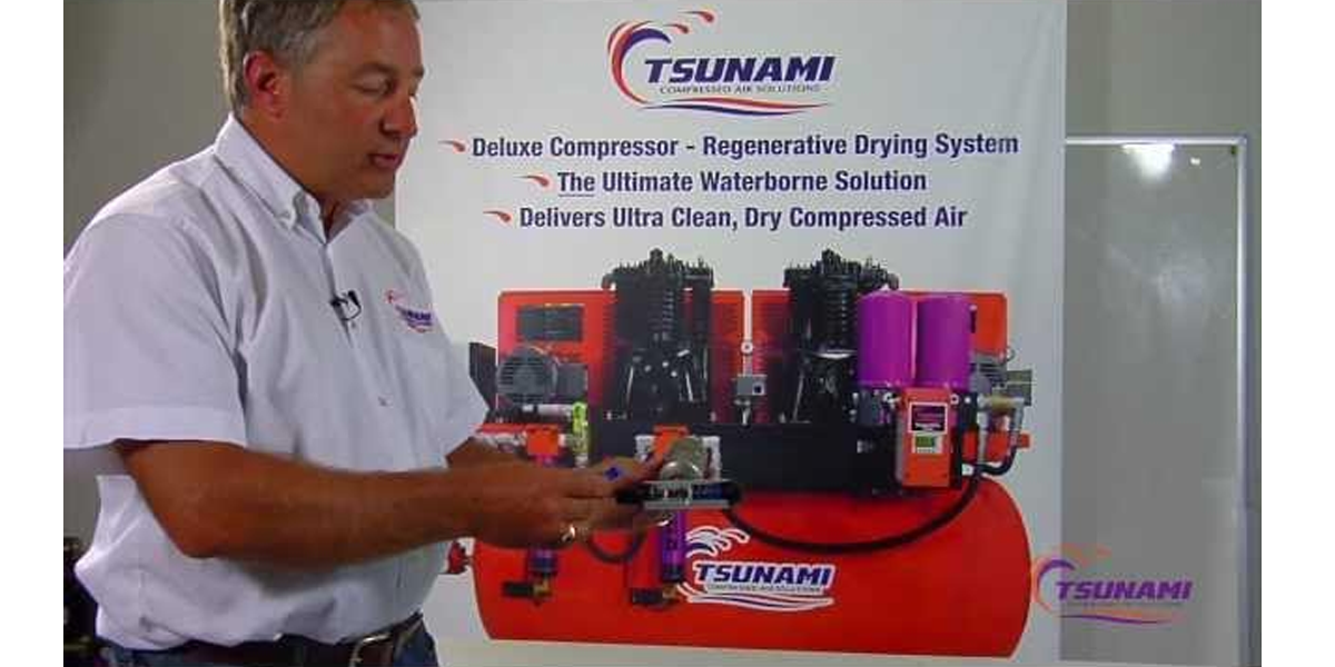 Remove Water in Compressor : Automatic Drain Valve