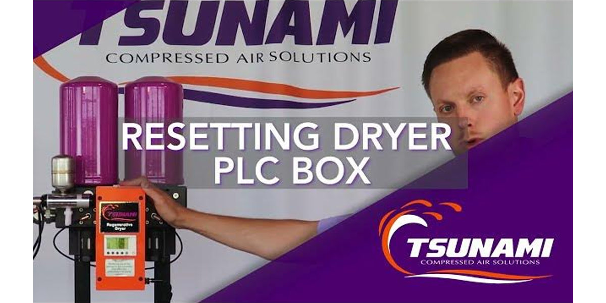 Resetting A Tsunami Dryer PLC Box