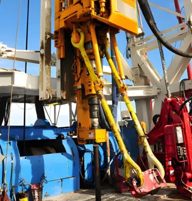 Top drive and pipe handling