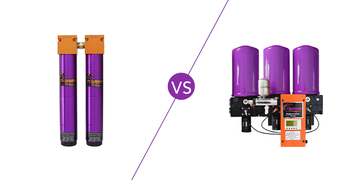Compressed Air Filters vs Air Dryers