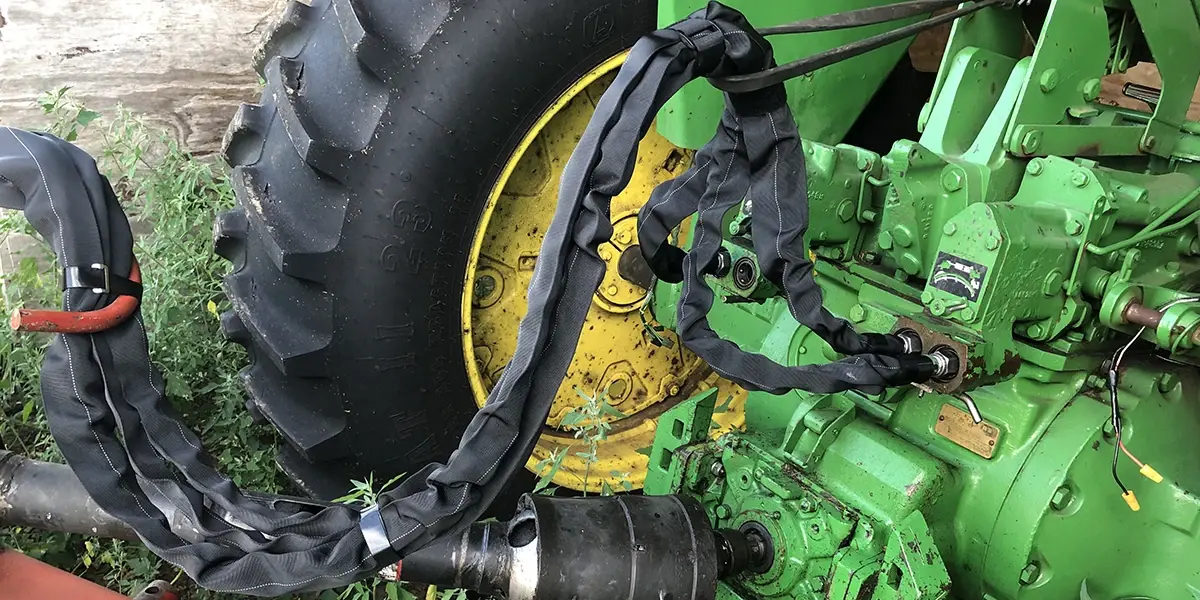 How and Why to Protect Hydraulic Hoses