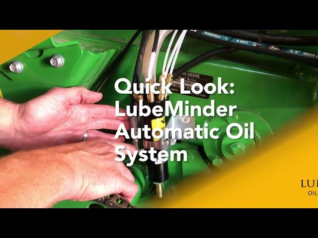 LubeMinder | Quick Look Automatic Oil System Overview