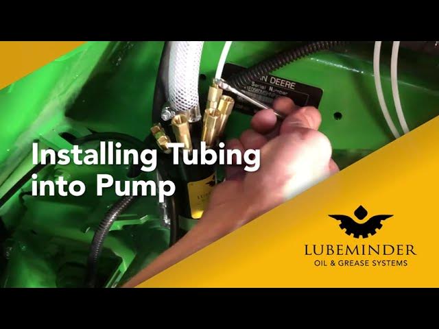 LubeMinder | Installing Tubing Into Pump